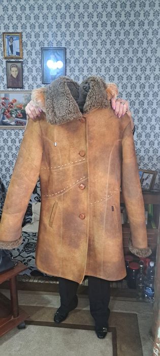 Детская дубленка на девочку новая