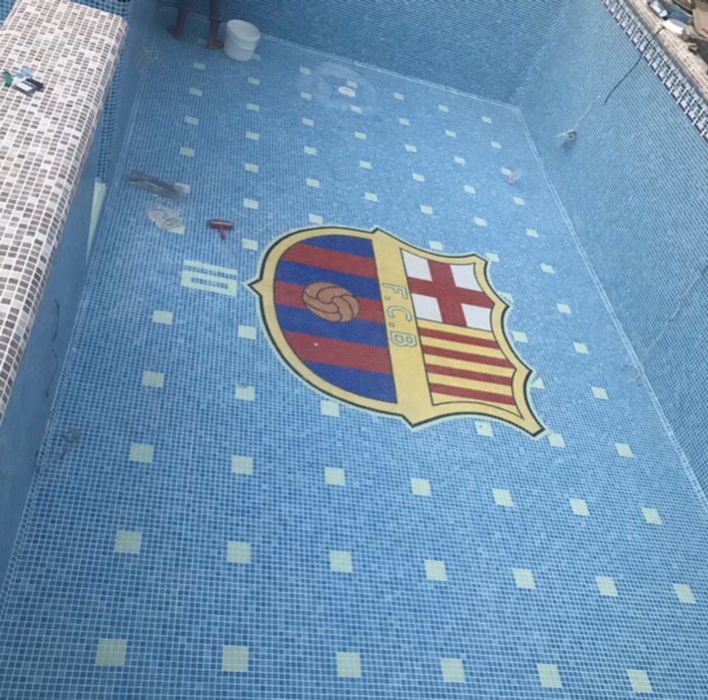 Майолика, мозайка Бассейн ва Фонтанлар учун ZETOGLASS MOSAIC