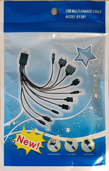 Cablu USB multi charge universal telefoane vechi Nokia Samsung LG