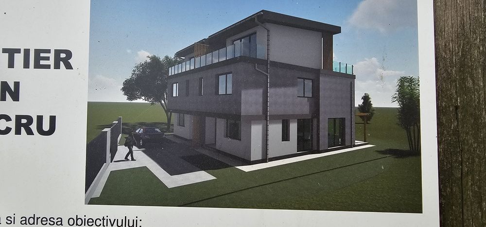 Duplex în someseni , predare semi-finisat zona liniștită