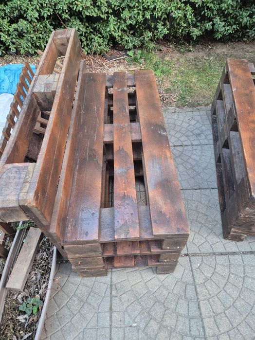 Дървени пейки от палета