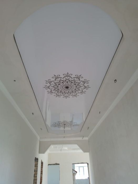 Эвро ремонт. Натужной потолок. Электрик