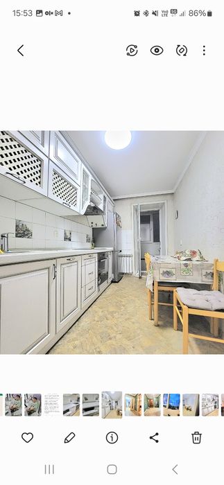 Стол кухонный без стульев