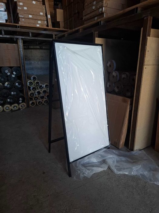 LED Yoritgichli Reklama Shtenderi /Yonadigan Reklama Doskasi 120x60 sm