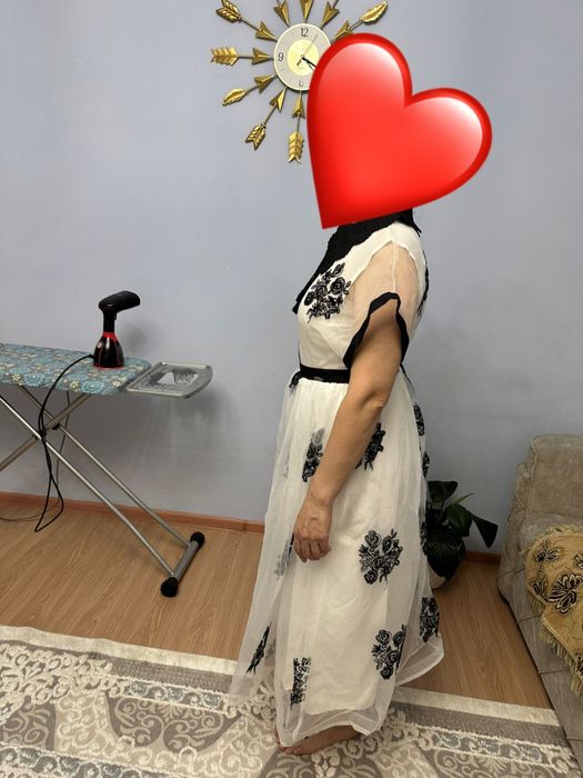 Турецкое платье белое