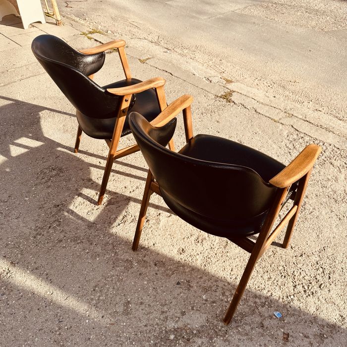 Винтидж шведски столове – Scandinavian Mid-Century, 1950–60 г.