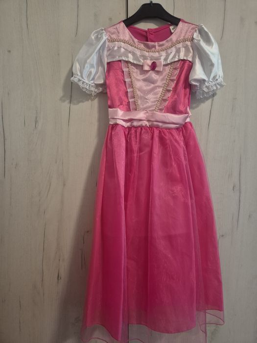 Rochie prințesa Aurora 7-8 ani