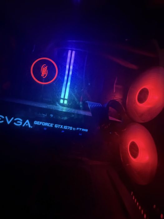 Gtx 1070ti evga ftw2 i5 8600 placa de baza asus placuta ram 8 gb ddr4