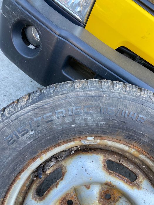Гуми с джанти 215/75R16C