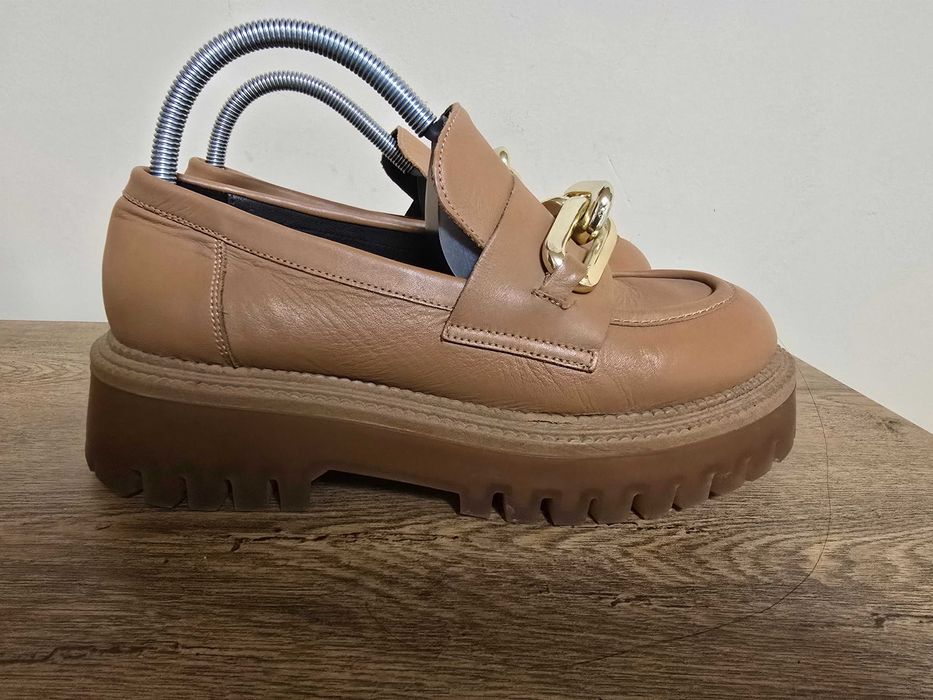 Gino Rossi оригинални дамски лоуфъри от естествена кожа