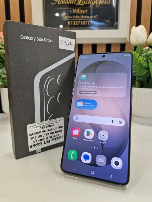 Samsung S26 Ultra 512GB / 12GB RAM Garanție! #56901