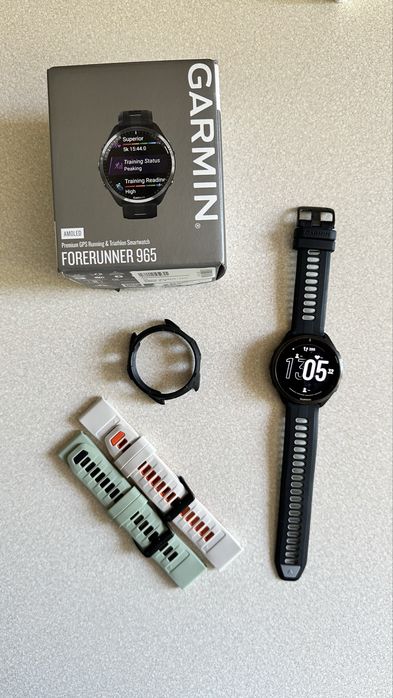 Продаю часы Garmin Forerunner 965 в идеальном состоянии.