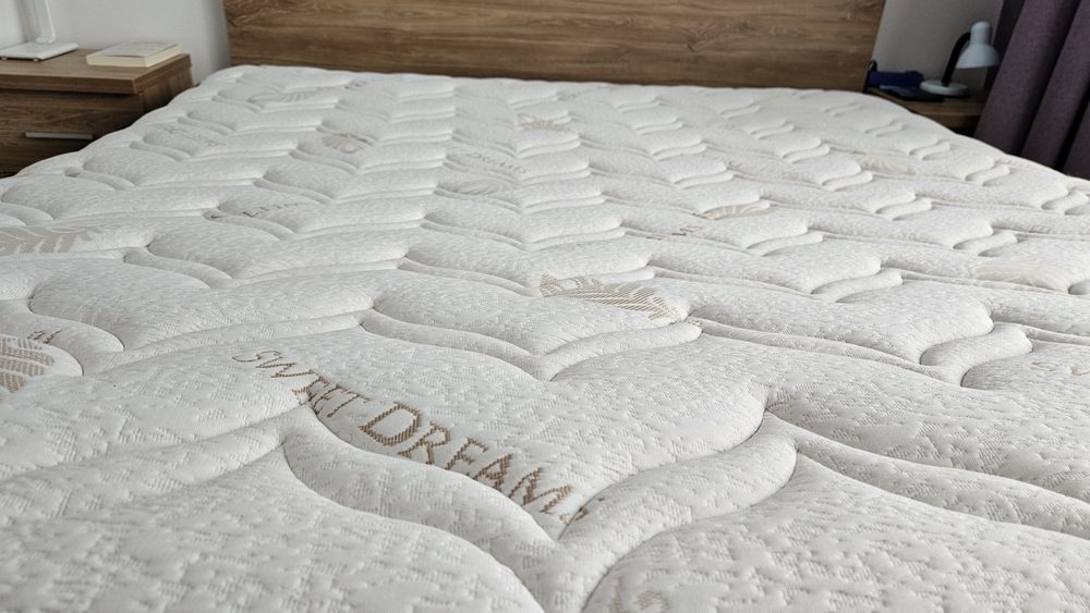 Saltea Cardinya Safran 200x180 cm (ortopedica cu arc si spuma memorie)