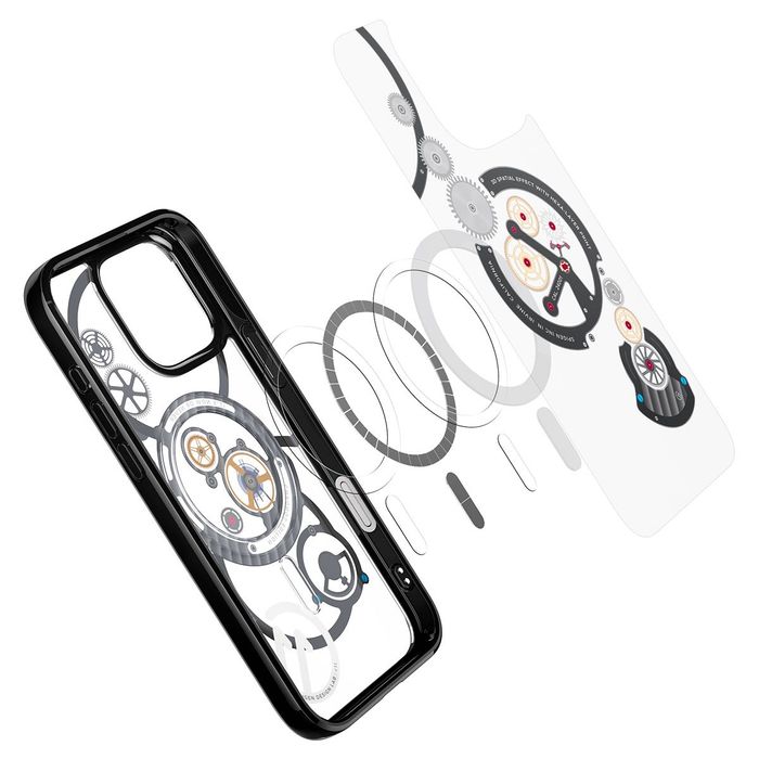 Хибриден калъф Spigen Ultra Hybrid MagSafe Chronos iPhone 16 Pro