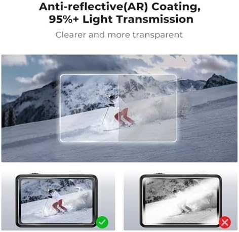 Нов K&F AR протектор стъкло 9H за DJI Osmo Action 6 екран + обектив