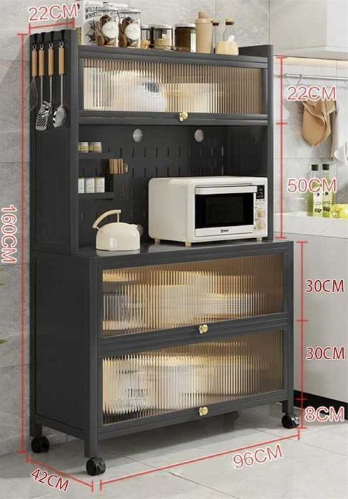 Металлические кухонные полки и шкафы / Metall oshxona polkasi va shkaf