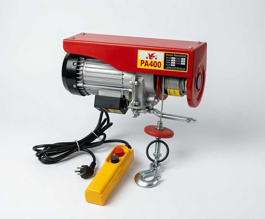 Elektr telfer PA400 400 kg, pultli yuk ko'targich ta