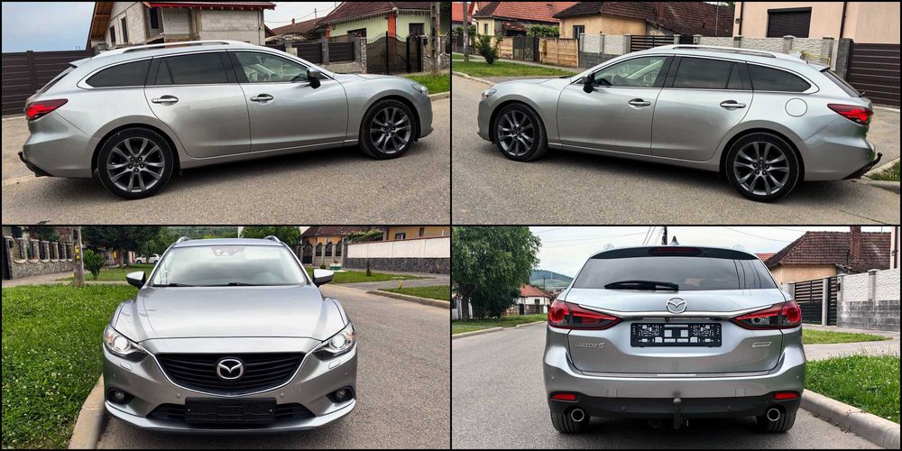 Mazda 6 Skyactiv E6 / 175hp / BOSE / Piele / Camera / Full
