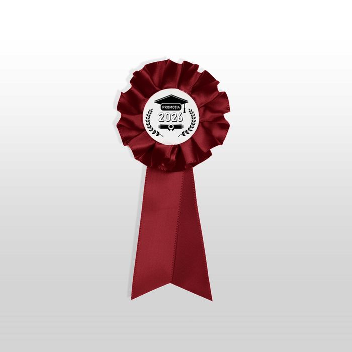 Toca, Esarfa si Cocarda, Set Nepersonalizat, Visiniu, Liceu, Facultate