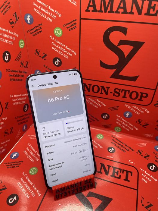 Oppo A6 Pro 5G Amanet SZ Non Stop