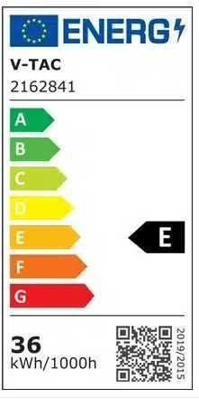 LED 120см 36W Влагозащитено IP65 Осветител V-tac Samsung диод 3г гар