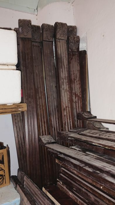 Двери дубовые в хором состаяние