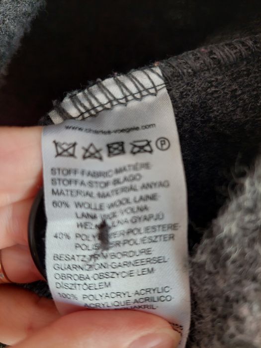 Cardigan mar M, compozitie lana