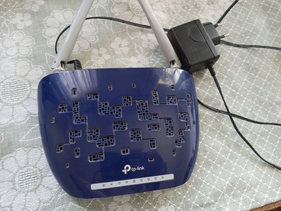 ADSL модем в рабочем состоянии