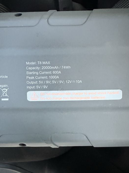 Booster 20000mAH/74wh