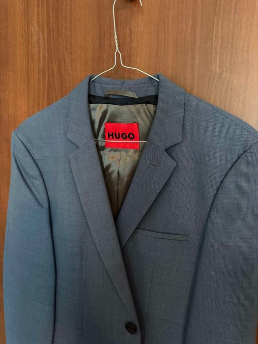 Памучно сако HUGO - размер 48/М Slim Fit