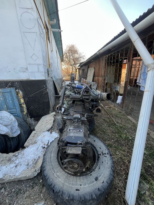 Двигатель на камаз с коробкой в сборе