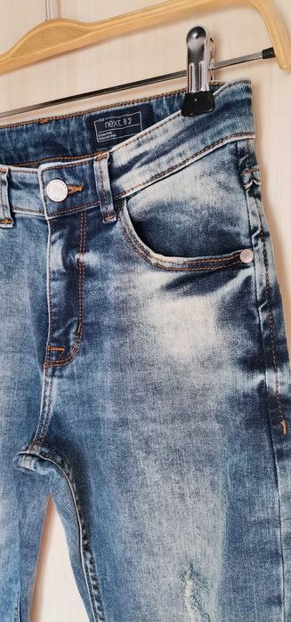 Blugi jeans băieți NEXT slim fit mărimea 140 (10 ani) NOI cu etichetă