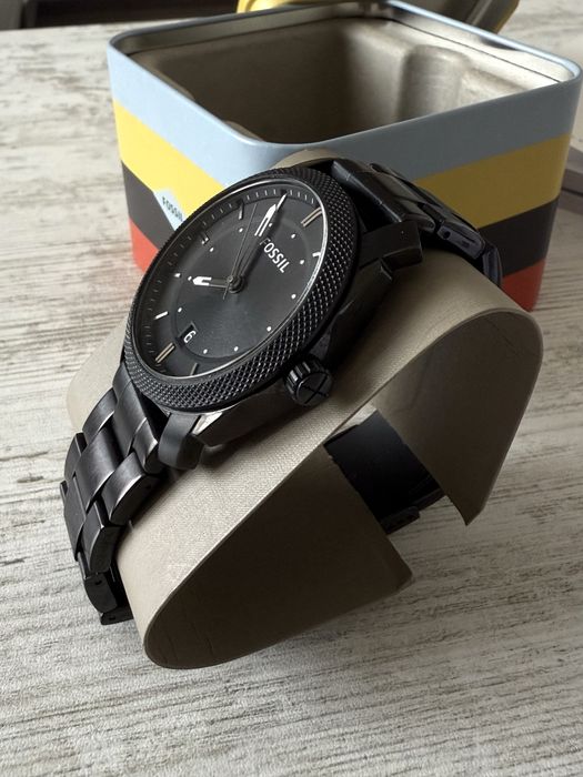 Fossil Machine Черен