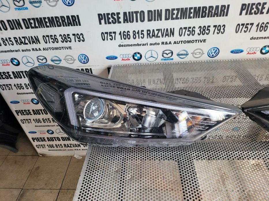 Faruri Far Stanga Dreapta Hyundai Tucson An 2015-2020 Facelift H7+LED Originale Absolut Intacte