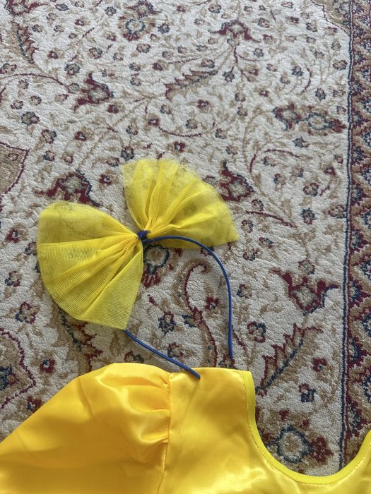 платье миньон карнавальный костюм