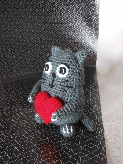 Котёнок ручной работы