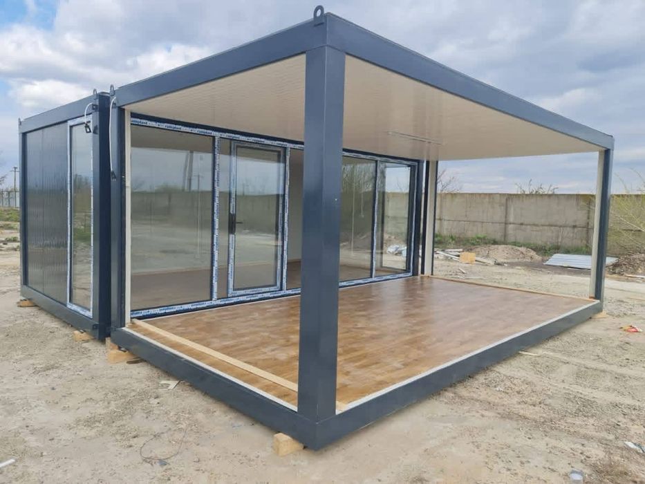 Containere pentru organizare de santier de locuit si sanitare