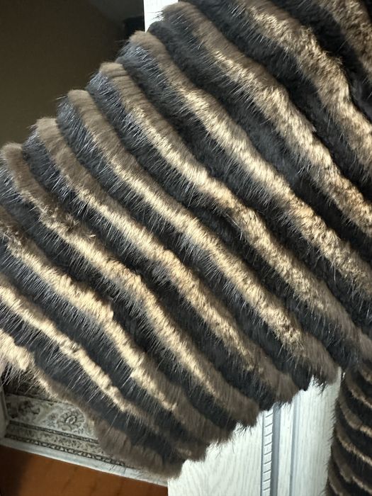 норковая шуба легкий