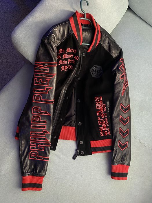 Jacheta Rara Piele Philipp Plein No Mercy on Mercer 40