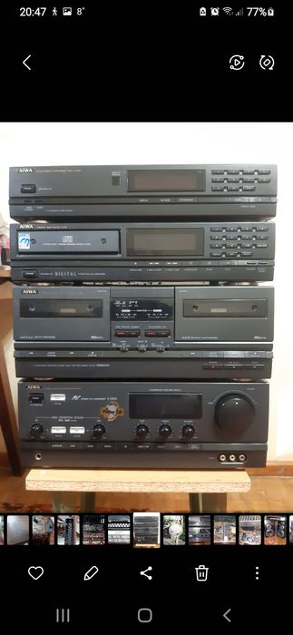 AIWA. Made in JAPAN.