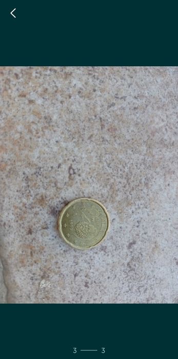 Moneda 20 Euro Centi 1999 Spania rara Poze Reale 

moneda este in star