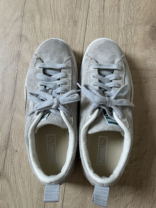 Кецове Puma, естествена кожа велур, 38 размер