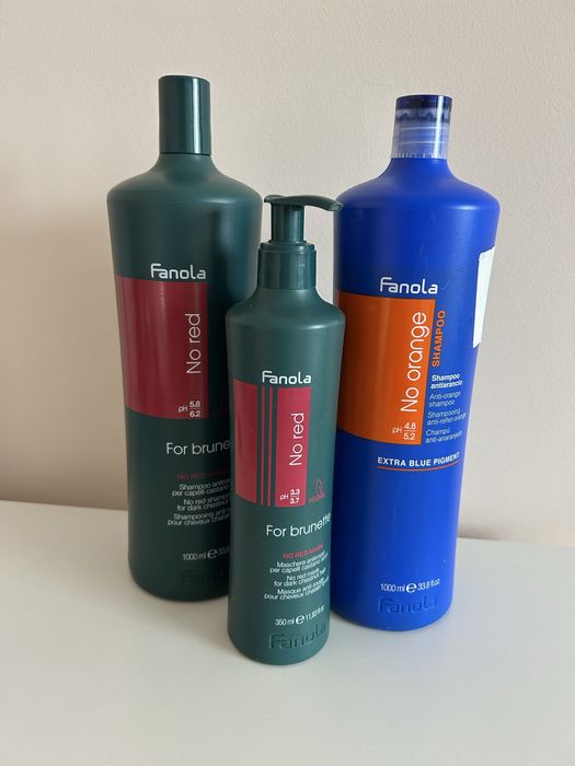 шампоани Fanola no orange/no red