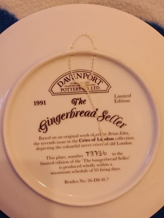 3 чинии Davenport (Англия)