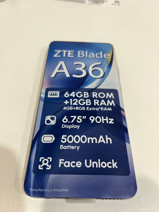 Новый Смартфон ZTE Blade A36