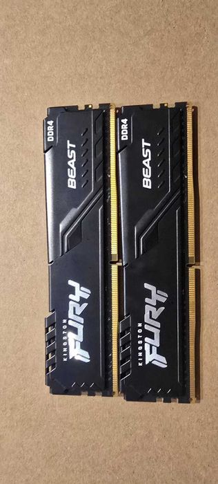 Kingston FURY Beast 32GB (2x16GB) DDR4 3200MHz KF432C16BBK2/32