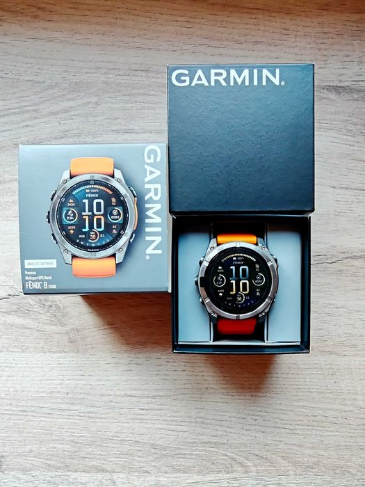 Garmin Fēnix 8 51mm AMOLED Sapphire (Titanium) – В Перфектно Състояние, с Гаранция