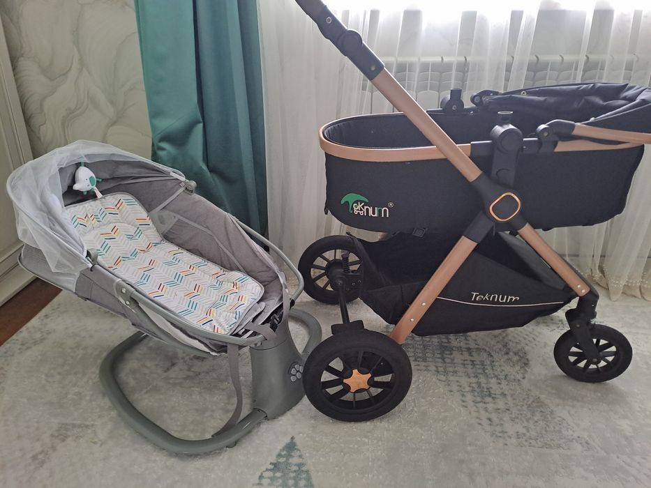 Продаётся детская коляска и электролюлька