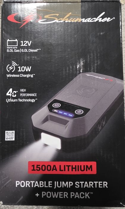 Schumacher Electric Compact SBX505 - Starter auto 1500A 12V