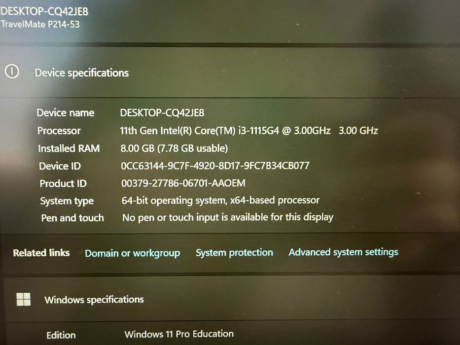 Vând Laptop Acer